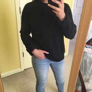 Cozy black sweater